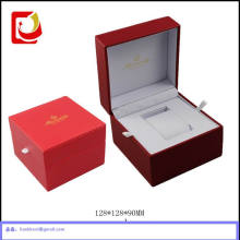 Paquete de reloj de cuero de lujo Embalaje de caja para reloj
